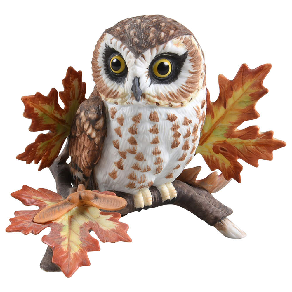 Garden Birds Saw-Whet Owl - No Box by Lenox-1