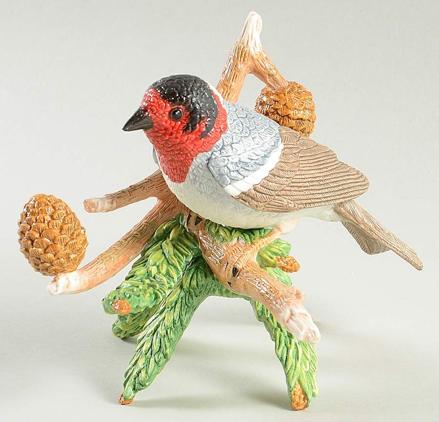 Garden Birds Red Faced Warbler - Boxed by Lenox-1