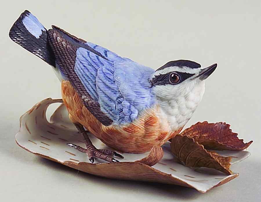 Garden Birds Red-Breasted Nuthatch - Boxed by Lenox-1