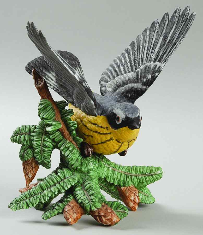 Garden Birds Magnolia Warbler - Boxed by Lenox-1