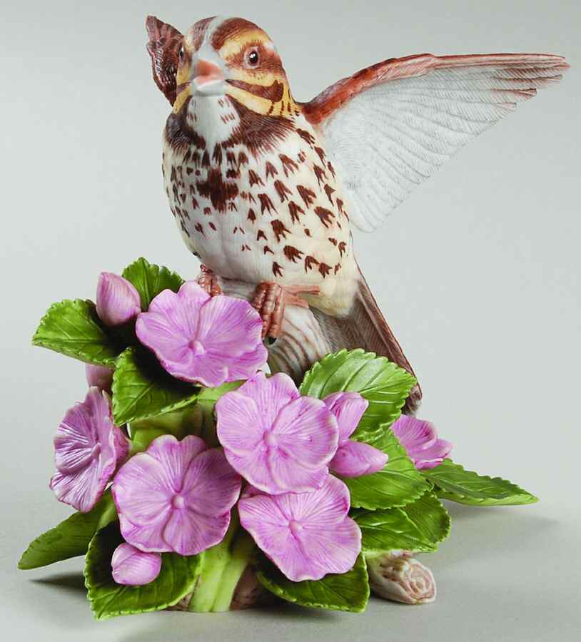 Garden Birds Song Sparrow - With Box by Lenox-1
