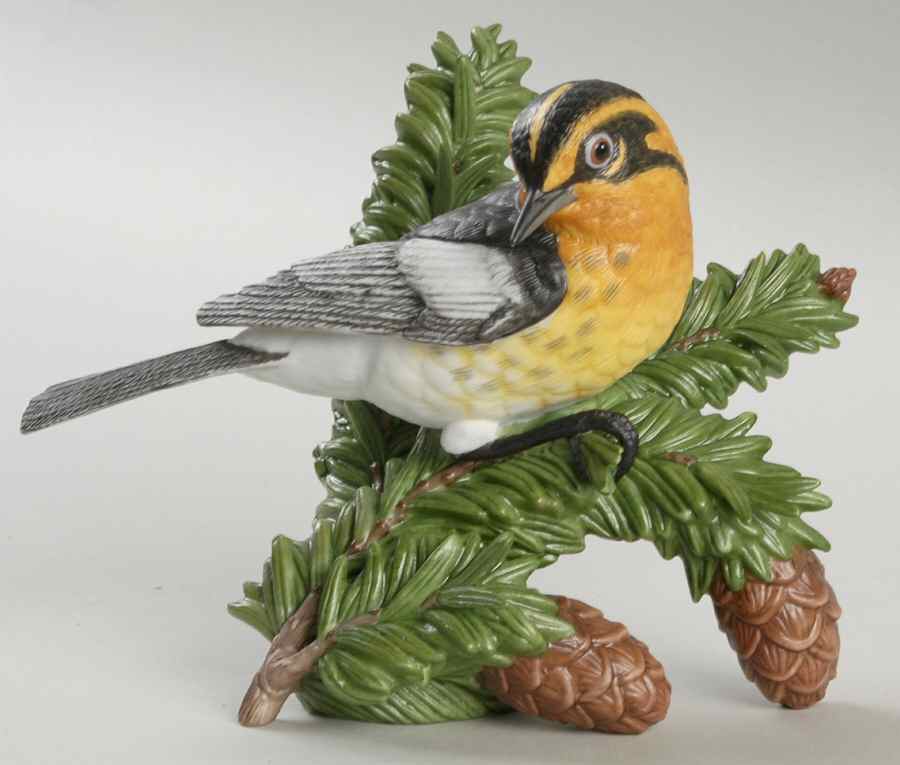 Garden Birds Blackburnian Warbler - No Box by Lenox-1