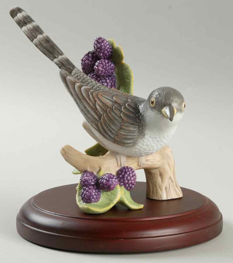 Garden Birds Yellow-Billed Cuckoo-W/ Base - Boxed by Lenox-1