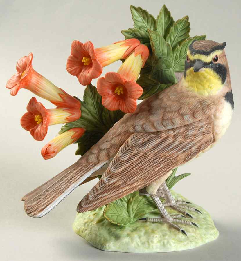 Garden Birds Horned Lark - Boxed by Lenox-1