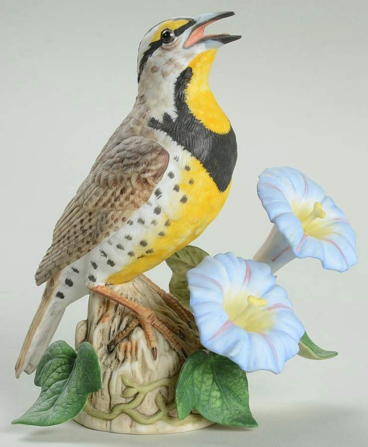 Garden Birds Western Meadowlark - No Box by Lenox-1