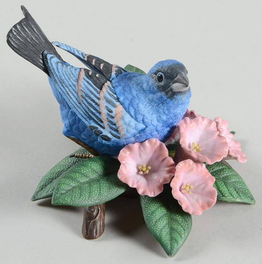 Garden Birds Blue Grosbeak - Boxed by Lenox-1