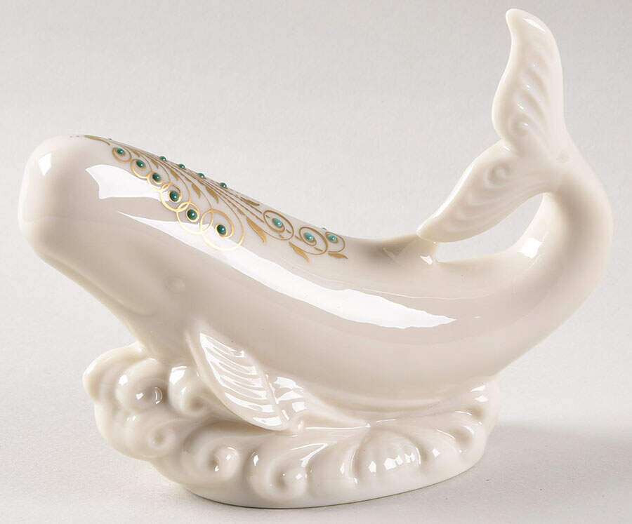 China Jewels Figurines Whale - Boxed by Lenox-1
