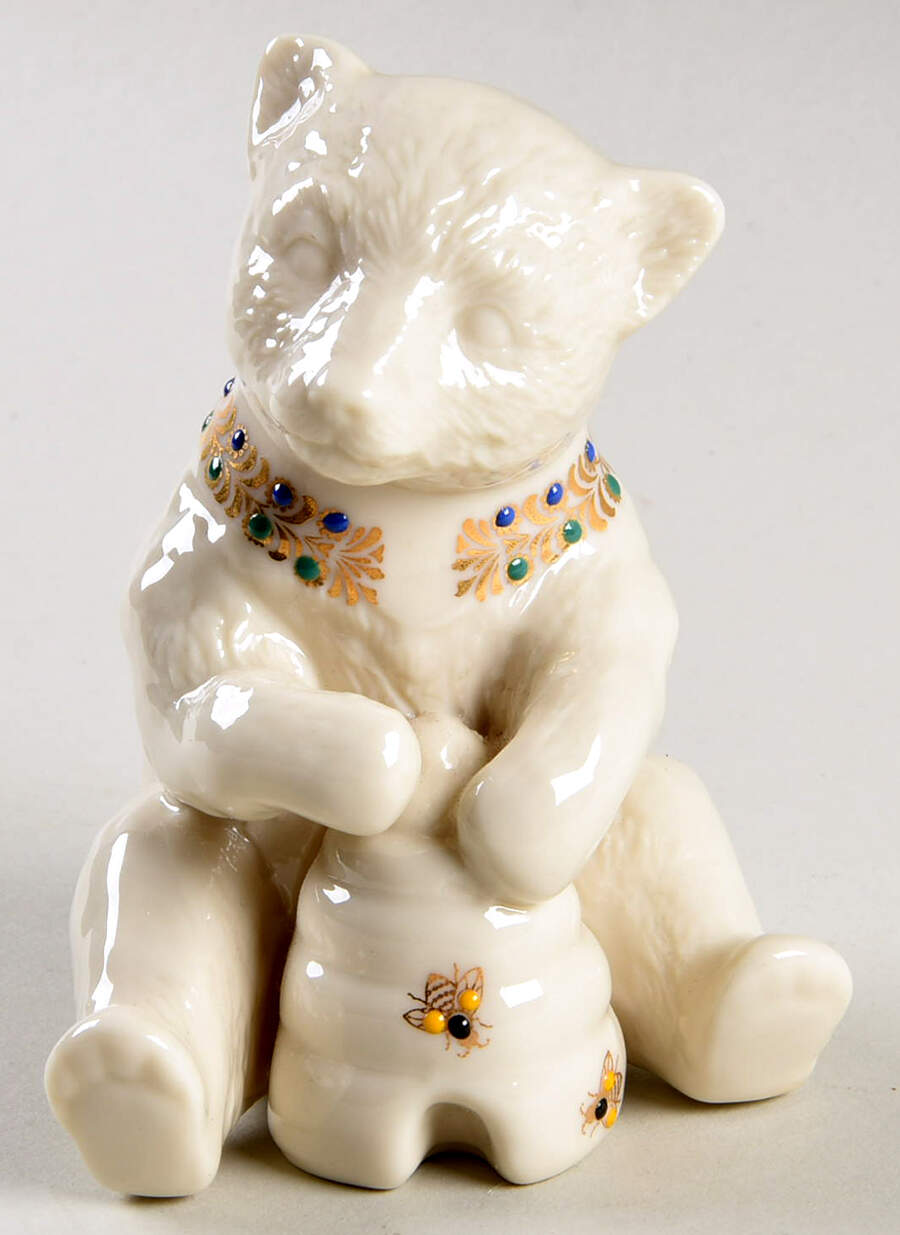 China Jewels Figurines Honey Bear - Boxed by Lenox-1