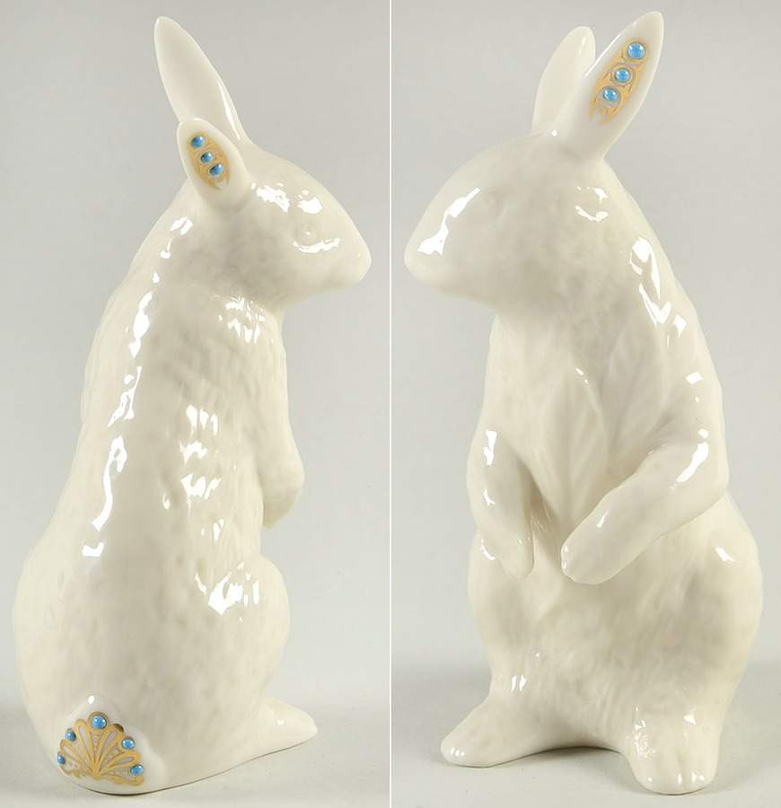 China Jewels Figurines Rabbit-Standing - With Box by Lenox-1
