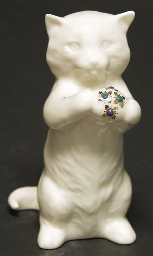 China Jewels Figurines Frisky Kitten - Boxed by Lenox-1