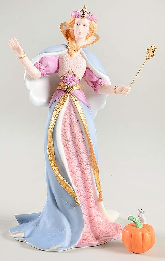 Legendary Princesses Fairy Godmother With Pumpkin - Boxed by Lenox-1
