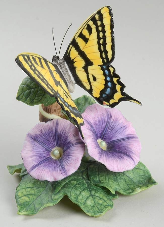 Nature's Beautiful Butterflies Yellow Swallowtail - Boxed by Lenox-1