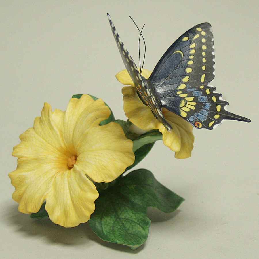 Nature's Beautiful Butterflies Black Swallowtail - Boxed by Lenox-1