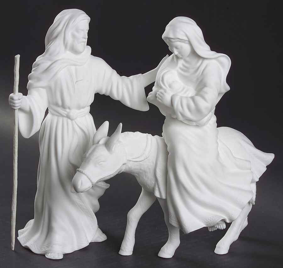 Religious Flight Into Egypt-White - No Box by Lenox-1
