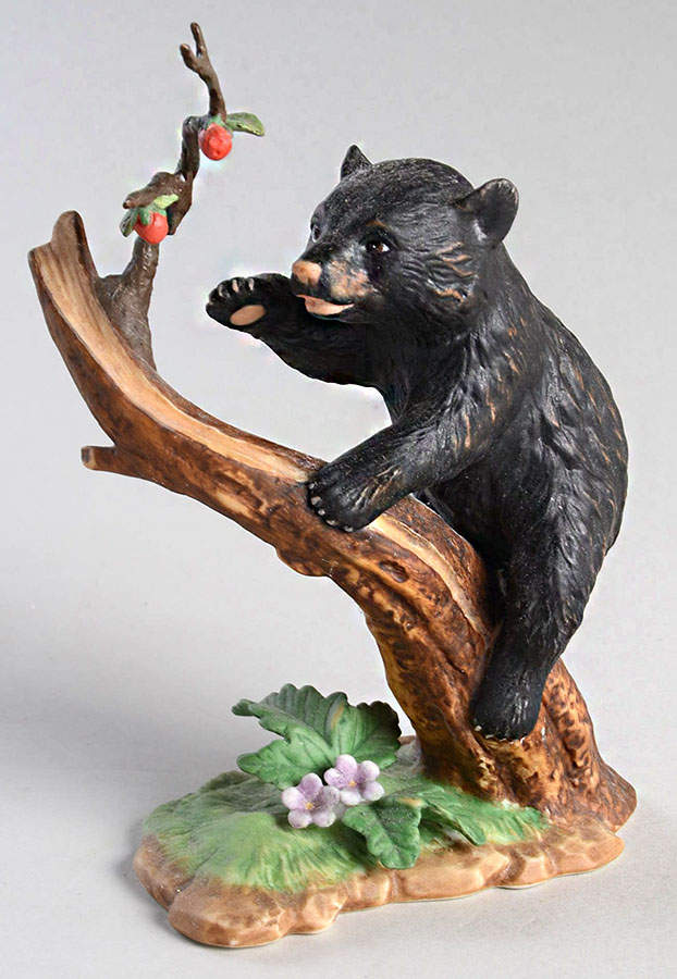 Woodland Animals Playful Pursuit-Black Bear - Boxed by Lenox-1
