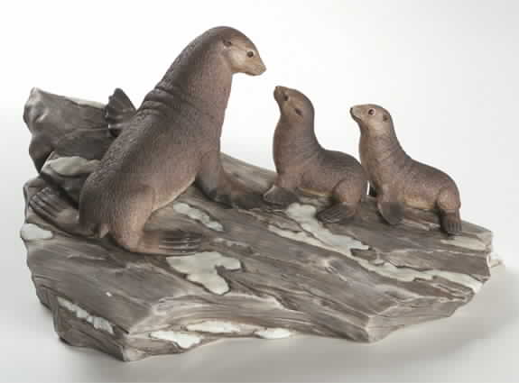 Wildlife of The Seven Continents Fur Seals - Antarctica - Boxed by Lenox-1