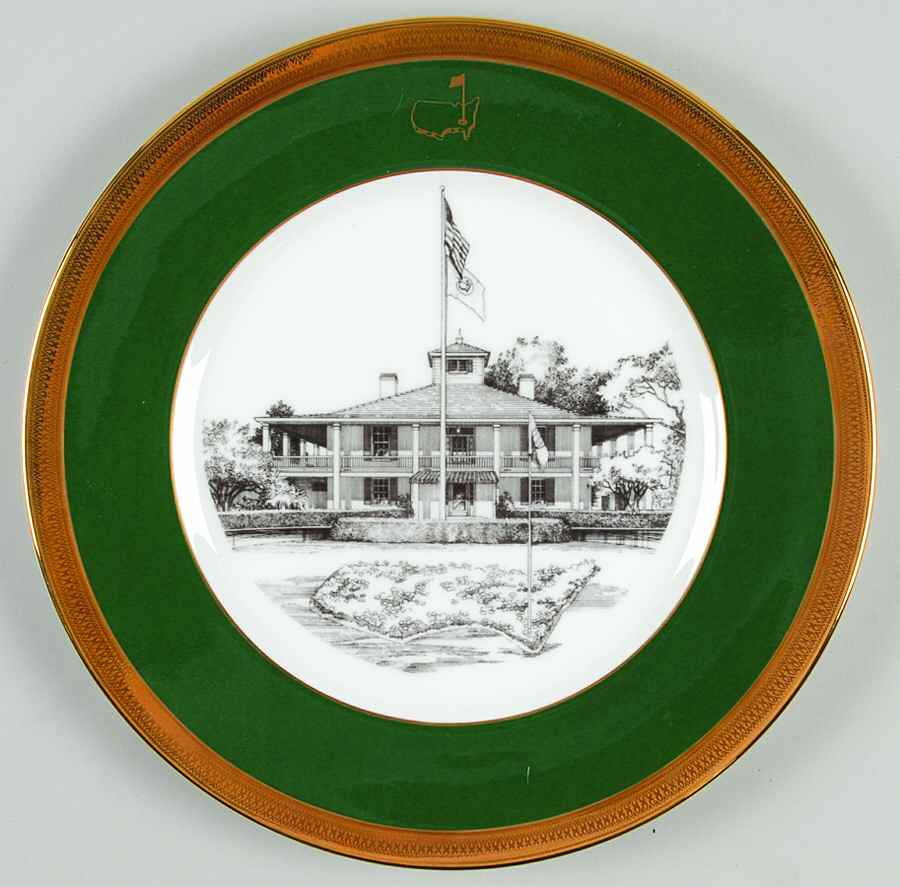 Lenox Commemorative Plates Masters Tournament-Golf  - No Box by Lenox-1