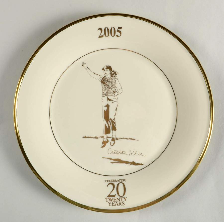 Lenox Commemorative Plates Lpga 20 Years-Christie Kerr - No Box by Lenox-1