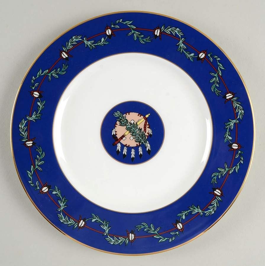 Lenox Commemorative Plates State Of Oklahoma By Ronda Roush - No Box by Lenox-1