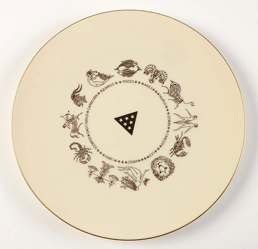 Lenox Commemorative Plates Zodiac Plate - No Box by Lenox-1