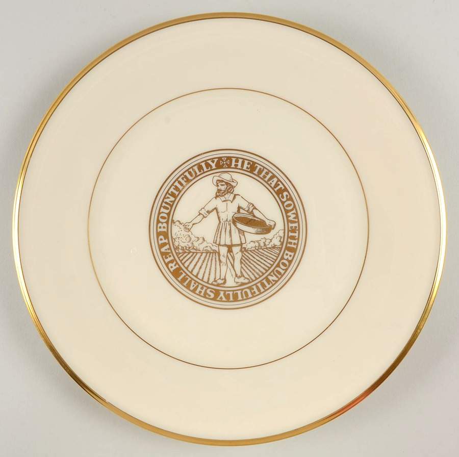Lenox Commemorative Plates He That Soweth Bountifully-Presbyterian  - No Box by Lenox-1
