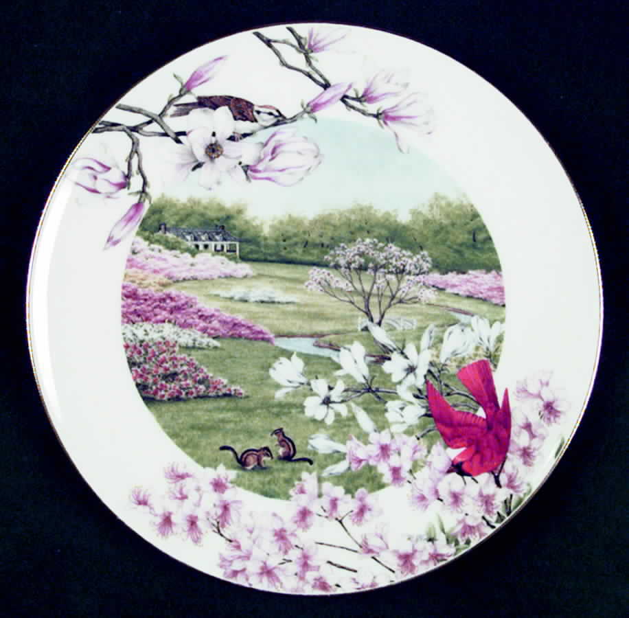 Americas Alamanac Flower Garden Of The Old South - Boxed by Lenox-1