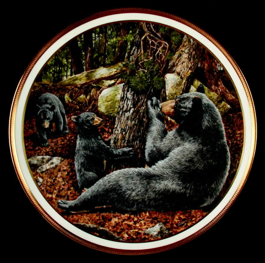 American Wildlife Black Bears - No Box by Lenox-1