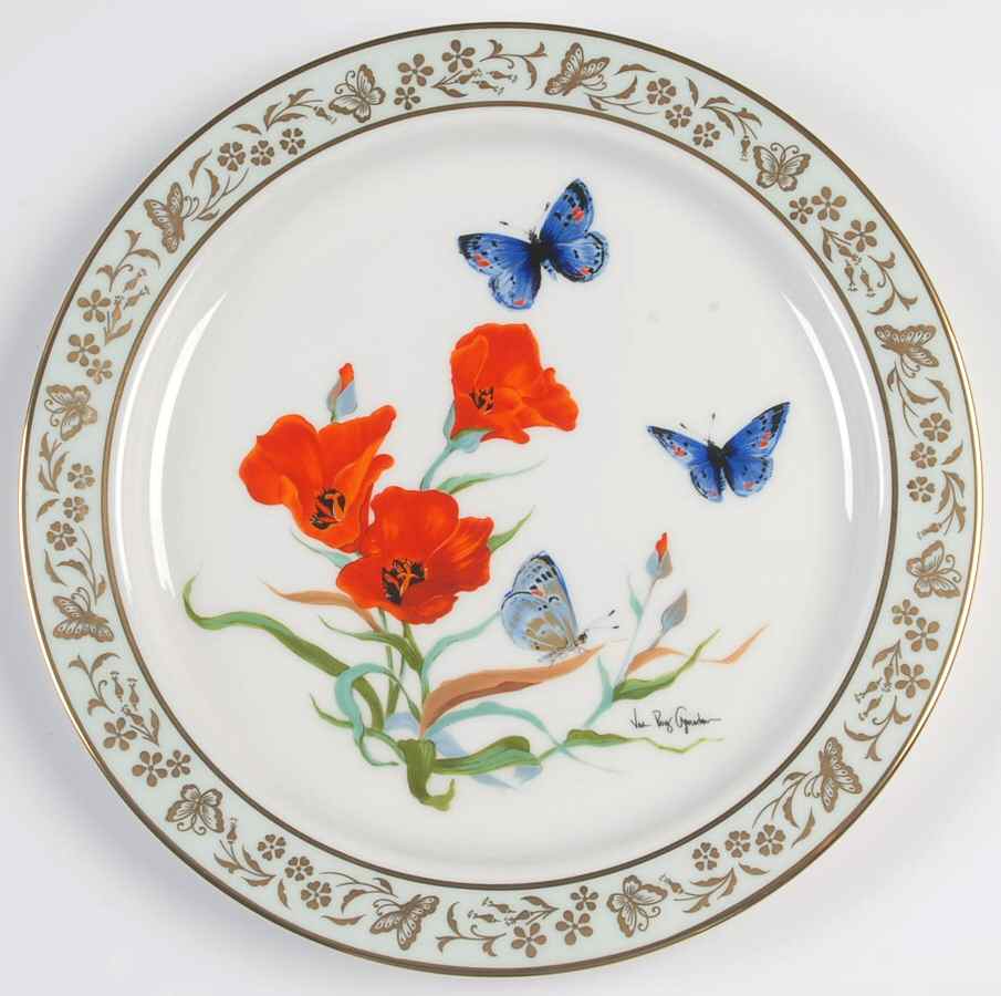 Butterflies & Flowers Sonoran Blue & Mariposa Lily - Boxed by Lenox-1