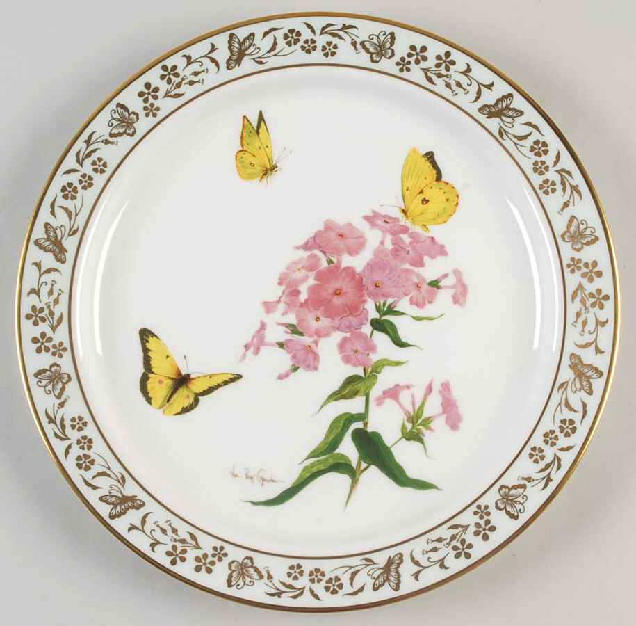 Butterflies & Flowers Clouded Sulphur Butterfly And Phlox - Boxed by Lenox-1