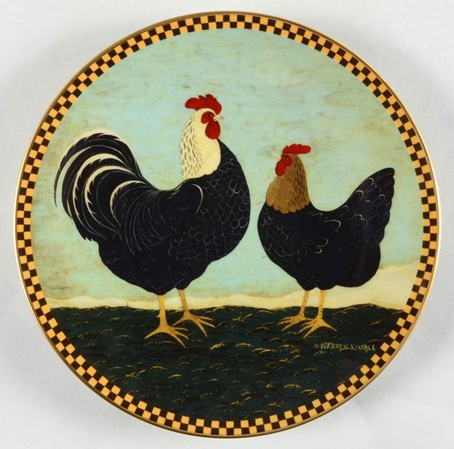 Barnyard Animals Two Alarm Morning-Rooster - No Box by Lenox-1