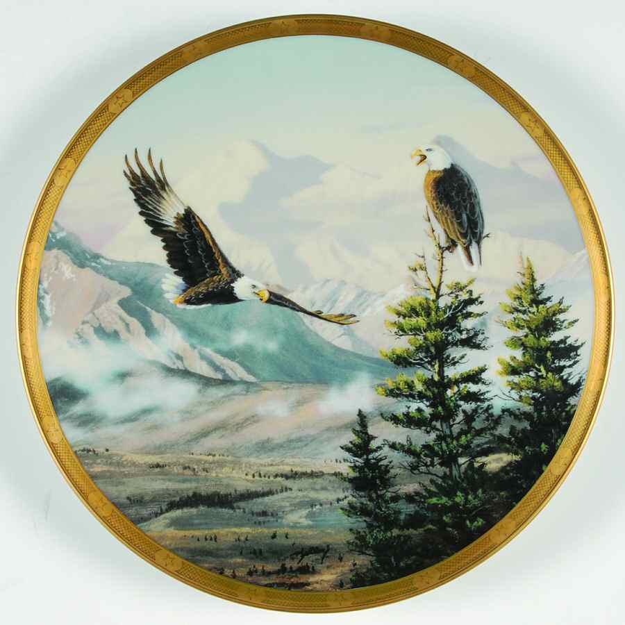 Eagle Conservation Eagles On Mt McKinley - Boxed by Lenox-1