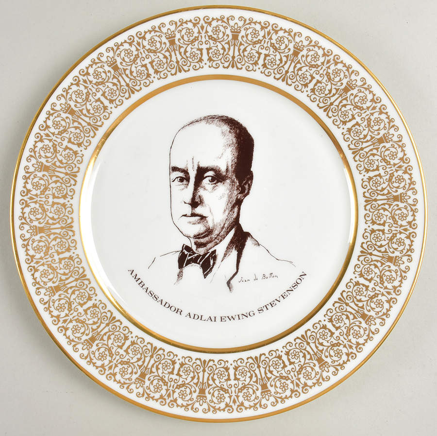 Great Leaders of The World Adalai Stevenson - No Box by Lenox-1