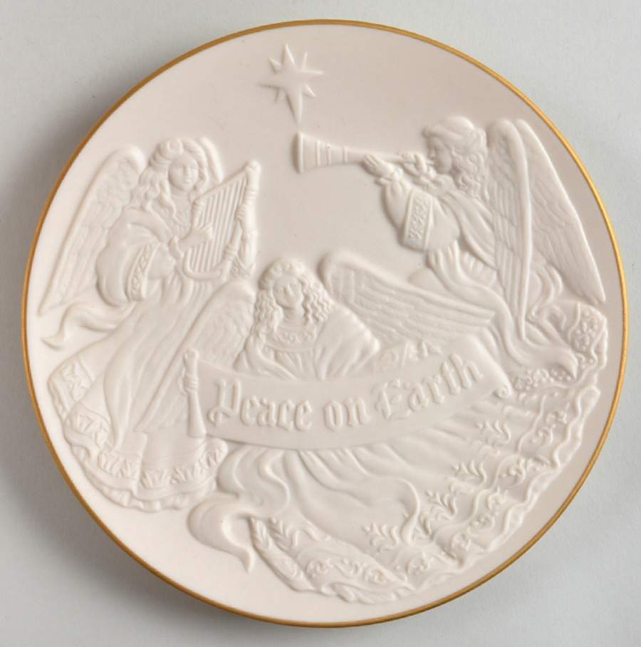 Nativity Vignettes Peace On Earth-Angels - No Box by Lenox-1