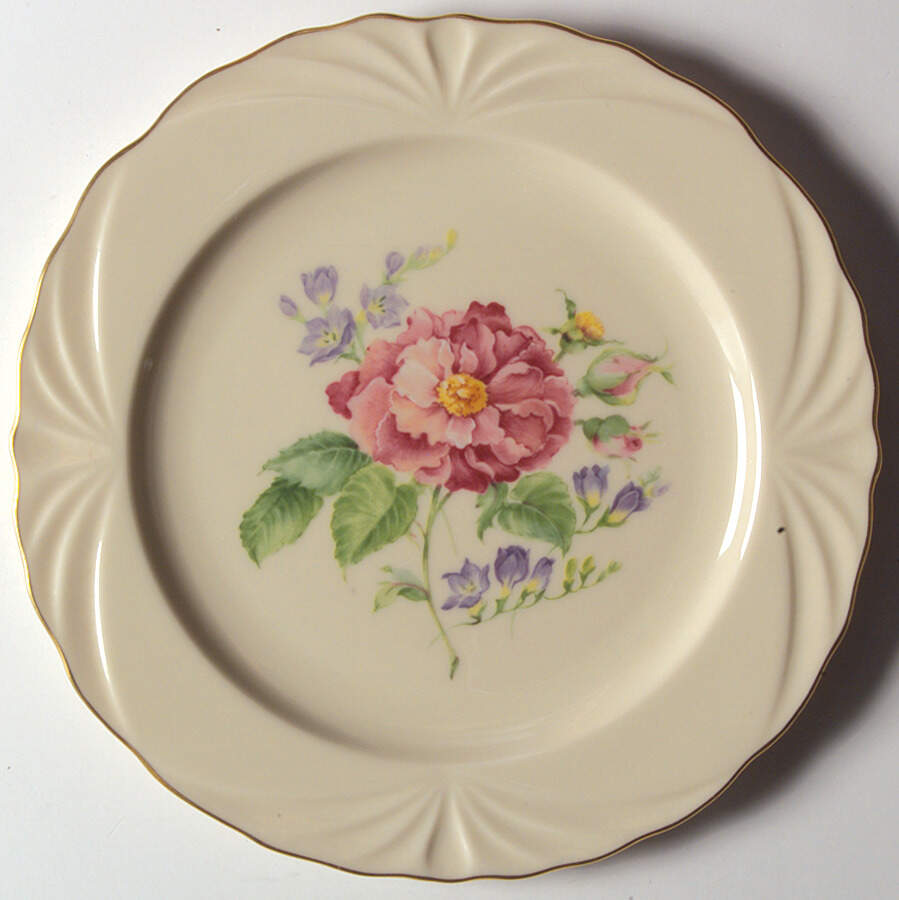 The Rose Expressions Collection Dark Pink Rose - Boxed by Lenox-1
