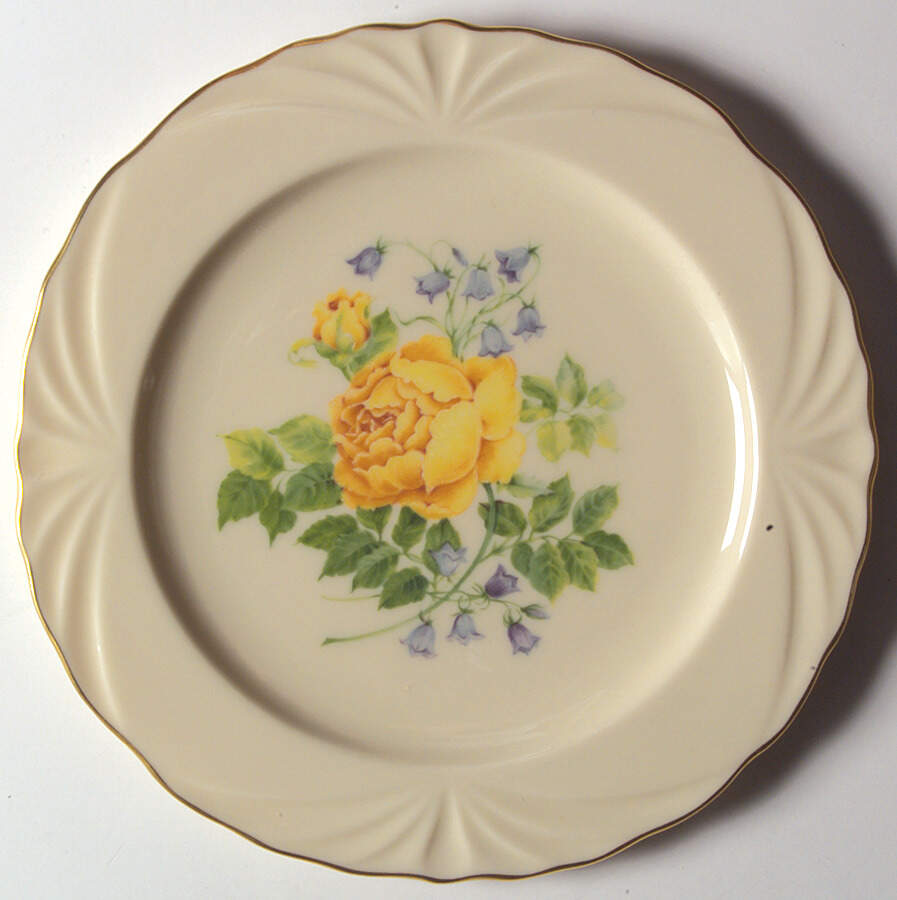 The Rose Expressions Collection Yellow Rose - No Box by Lenox-1