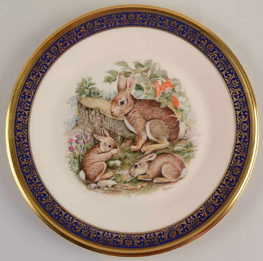 Woodland Wildlife Cottontail Rabbits - No Box by Lenox-1