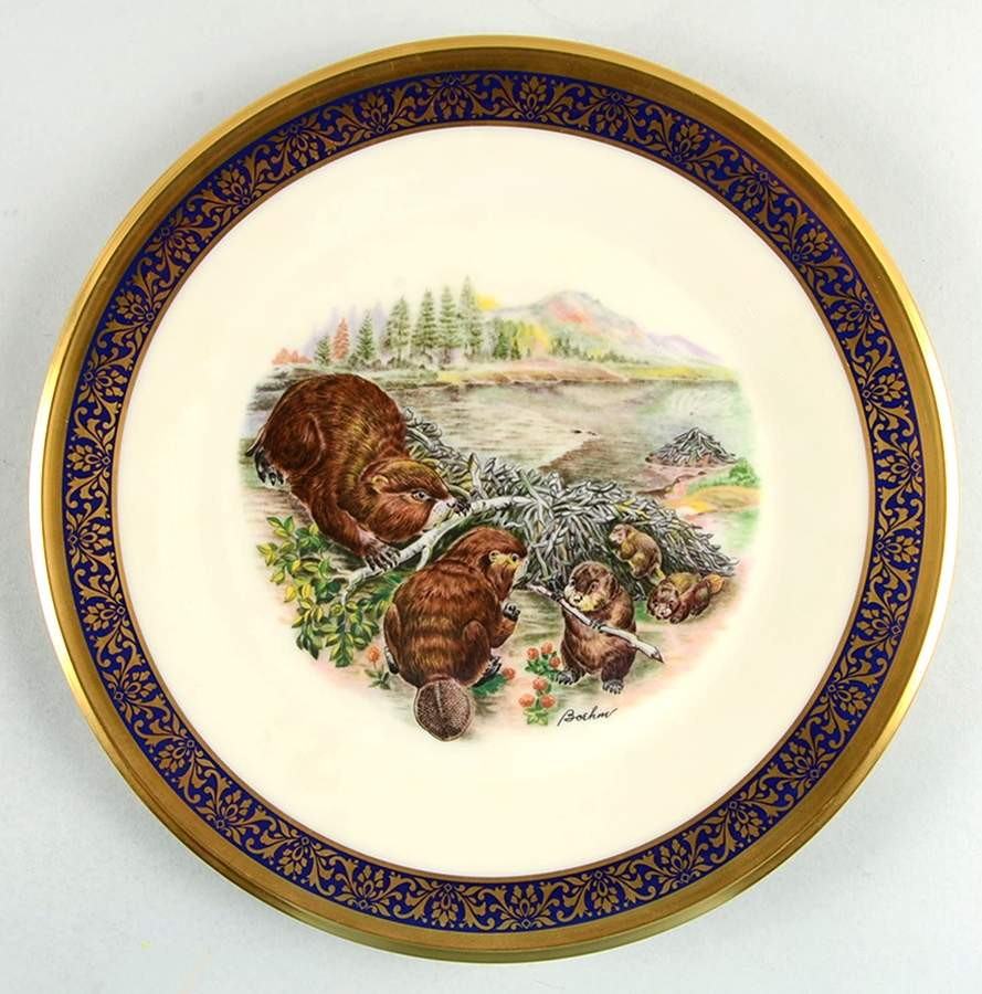 Woodland Wildlife Beavers - Boxed by Lenox-1