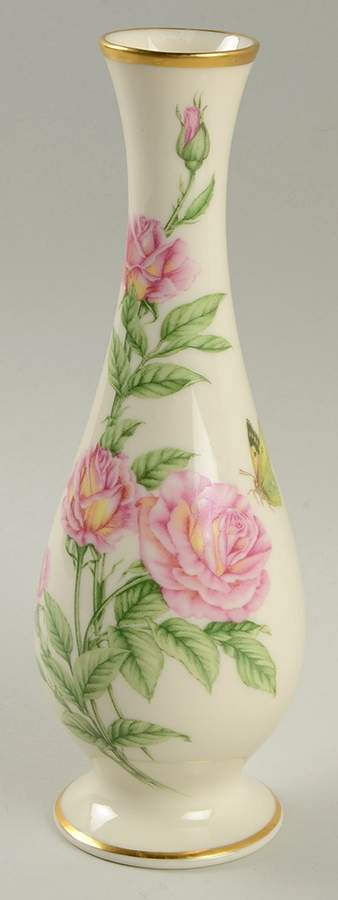 Mothers Day Vase Pink Roses - Boxed by Lenox-1