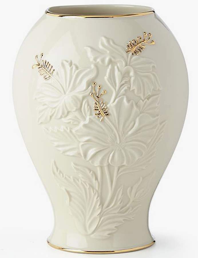Mothers Day Vase Hibiscus - Boxed by Lenox-1