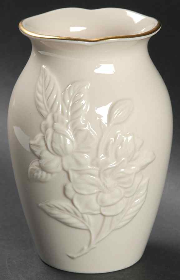 Mothers Day Vase Magnolias In Bloom - With Box by Lenox-1