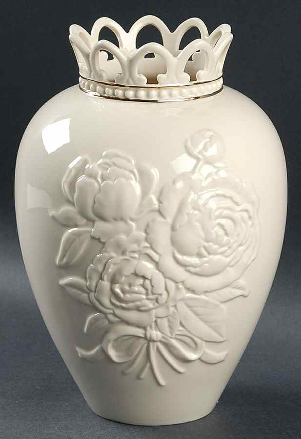 Mothers Day Vase Peonies In Bloom - Boxed by Lenox-1