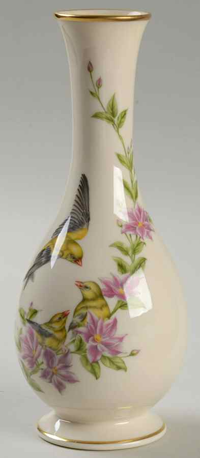 Mothers Day Vase Goldfinch - Boxed by Lenox-1