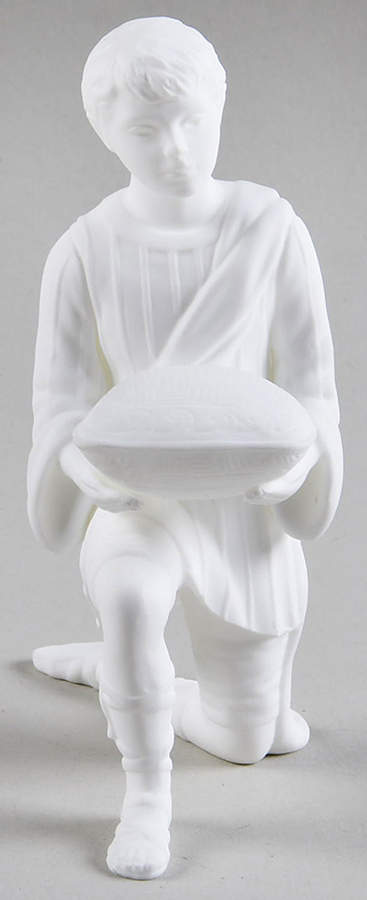 Lenox Nativity-White Boy Kneeling With Pillow - No Box by Lenox-1