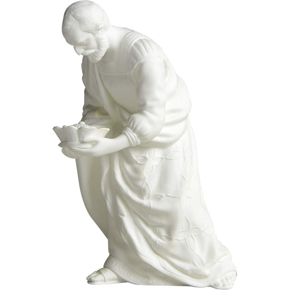 Lenox Nativity-White Gaspar-King Offering - No Box by Lenox-1
