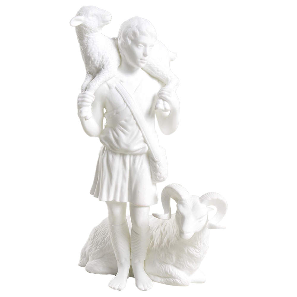 Lenox Nativity-White Shepherd Boy With Sheep - No Box by Lenox-1