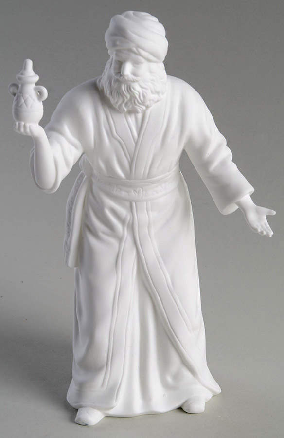 Lenox Nativity-White Merchant With Bottle - With Box 50a by Lenox-1