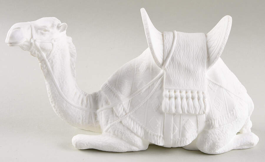 Lenox Nativity-White Camel-Lying - No Box by Lenox-1
