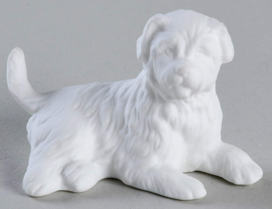 Lenox Nativity-White Apprentice's Dog - No Box 54c by Lenox-1