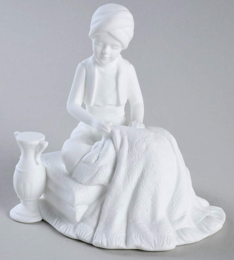 Lenox Nativity-White Loom Master's Apprentice - No Box 54b by Lenox-1