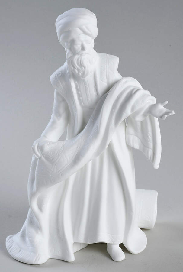 Lenox Nativity-White Loom Master With Carpet - No Box 54a by Lenox-1